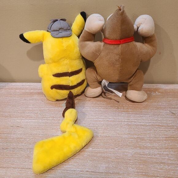 Nintendo Plush Lot: Detective Pikachu and Donkey Kong - Picture 2 of 2